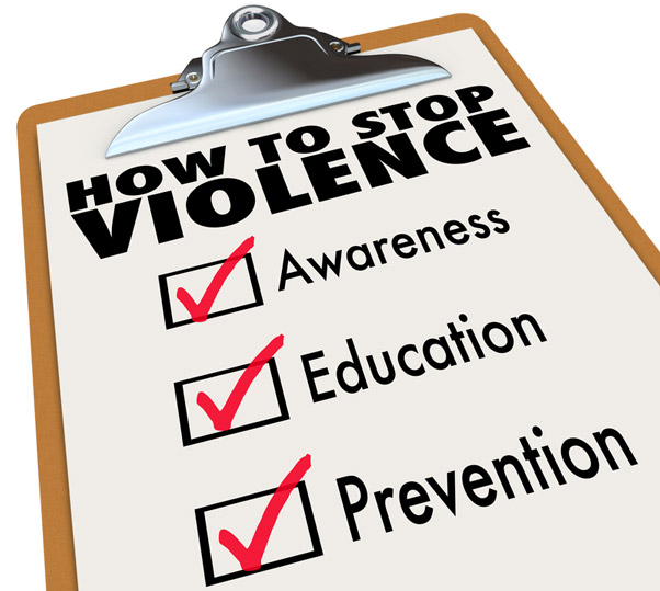 How to Stop Violence Checklist How to Stop Violence Checklist